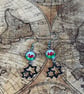 Wales Flag Earrings - Handmade - Cymru - Welsh earrings Jewellery