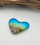 Fused Glass Heart - Seascape - Image 5