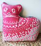 Screen Printed CAT DOORSTOP - Image 4
