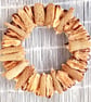 Contemporary dried Plant Seed Pods Wreath Ring Natural Decoration - Image 9