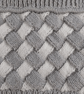 Baby Hand Knitted Cardigan Grey White, Woven Effect Knitted Jacket - Image 9