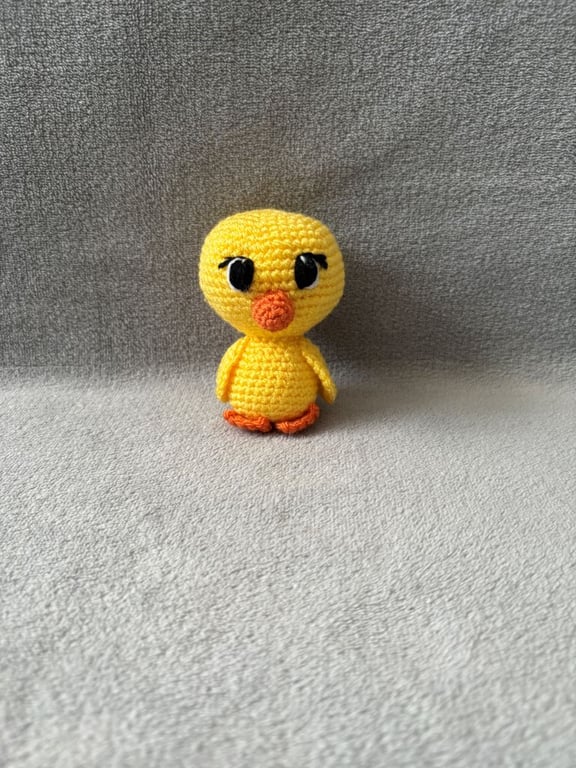 Crochet Duck Plush Toy - CE Tested Soft Toy - Handmade Amigurumi Gift 