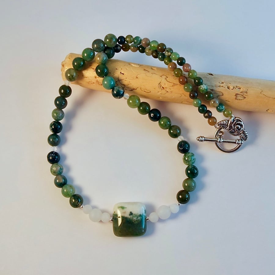 Fancy Jasper Necklace, Birthday, Anniversary, Jewellery Gifts For Her