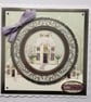 Christmas Card Sending Festive Cheer Snowy Cottage 3D Luxury Handmade Card - Image 1