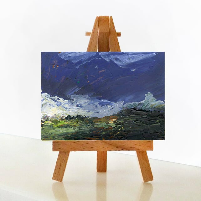 'Abstract III’ - ACEO Original Acrylic Painting