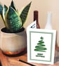 Cryptic crossword Christmas card, many themes to choose from