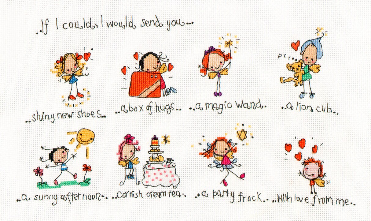 Juicy Lucy - If I could cross stitch kit