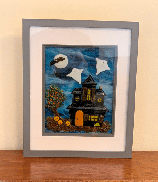 Spooky Halloween Picture - large seasonal interior décor 