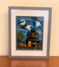 Spooky Halloween Picture - large seasonal interior décor 