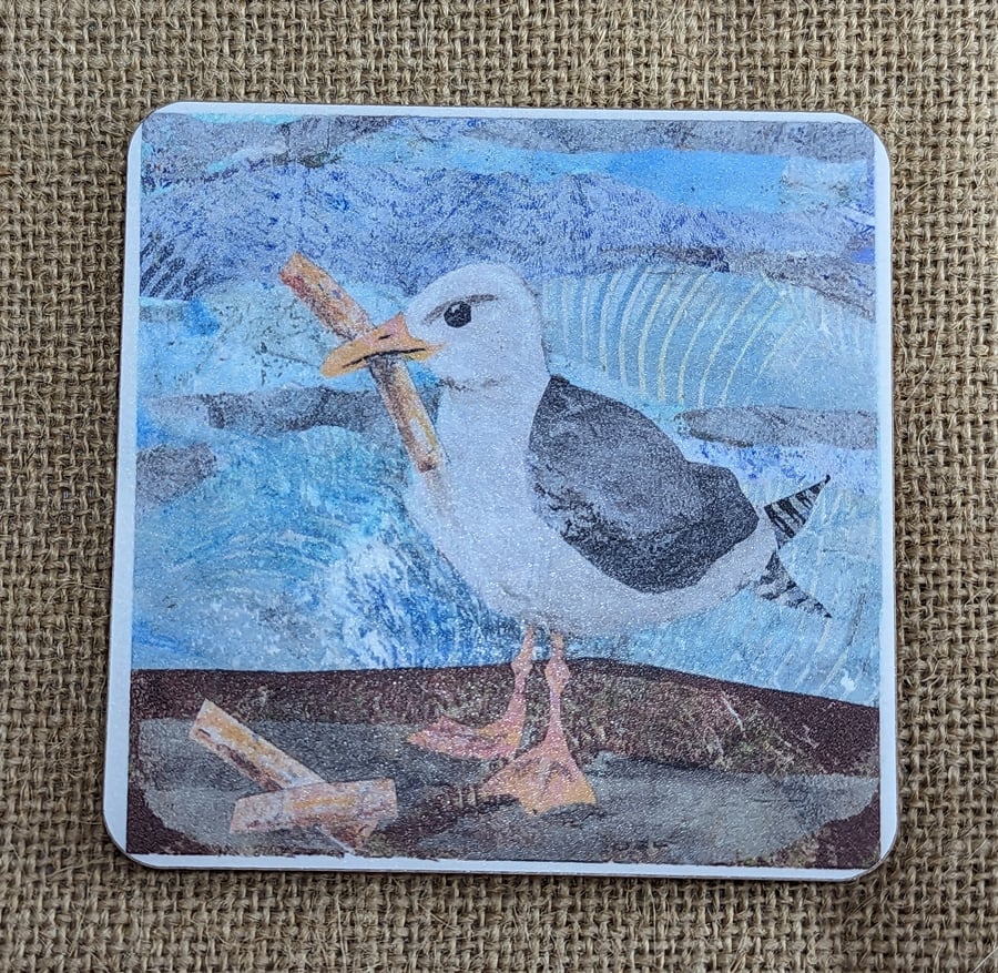 Coaster "Fancy a chip?"Seagull 