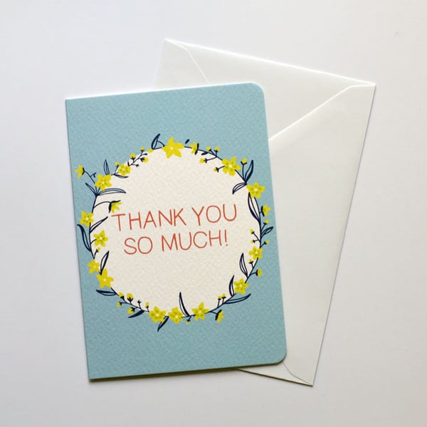 Thank you card