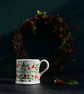 Rose Hip Country Mug - Hand Painted - Image 3