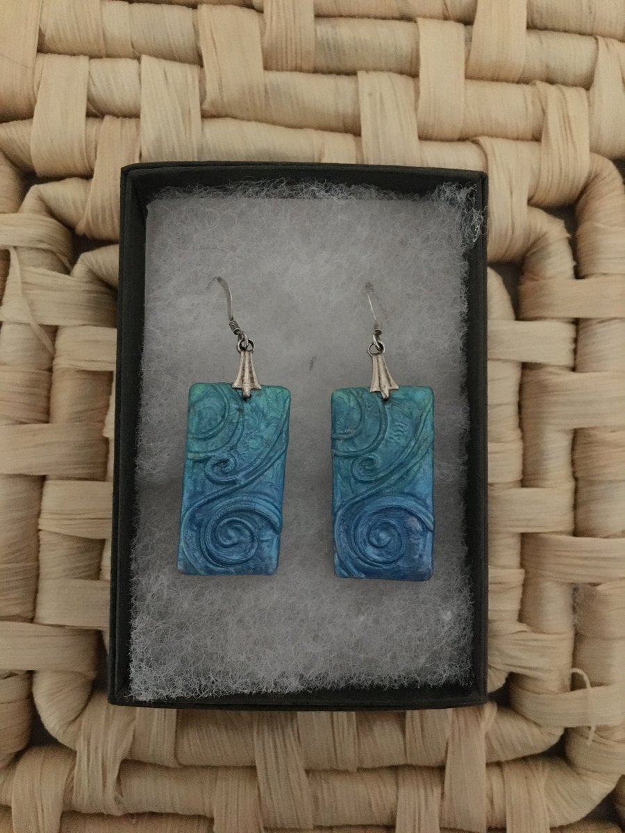 Rectangular Earrings