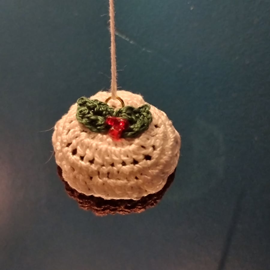 Christmas Pudding Baubles 
