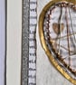 A Single Silver Wire Love Heart on Gold Handmade Artwork. How Lovely!!! XXX - Image 3
