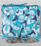 Small purse, coin purse, snowmen, Christmas