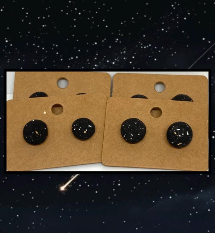 Outlet Night sky small studs