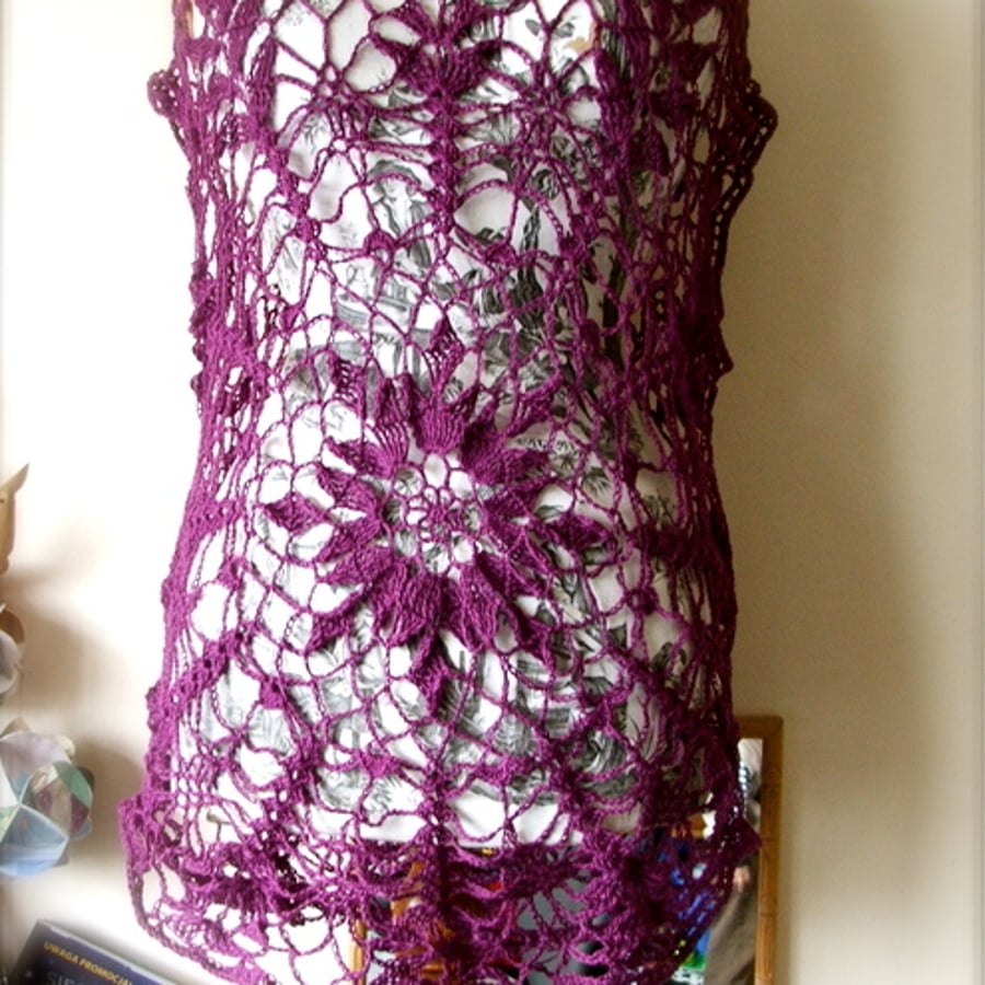 MADE TO ORDER - Doily Crochet Top
