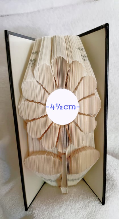 Daisy Photo Frame COMBI Book Folding Pattern - EMAILED PDF PATTERN