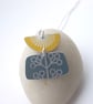 Yellow flower pendant - Image 2