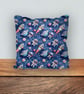 Children's Cushion, Nursery Mini Cushion, Handmade Cushion-Spacemen Design-128