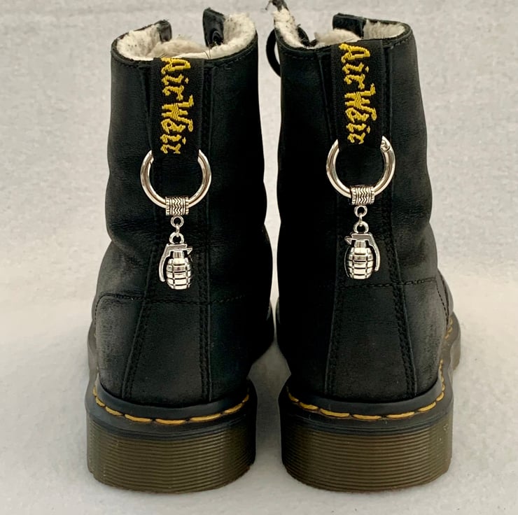 Grenade Dr Martens Charms Boot Accessories Folksy