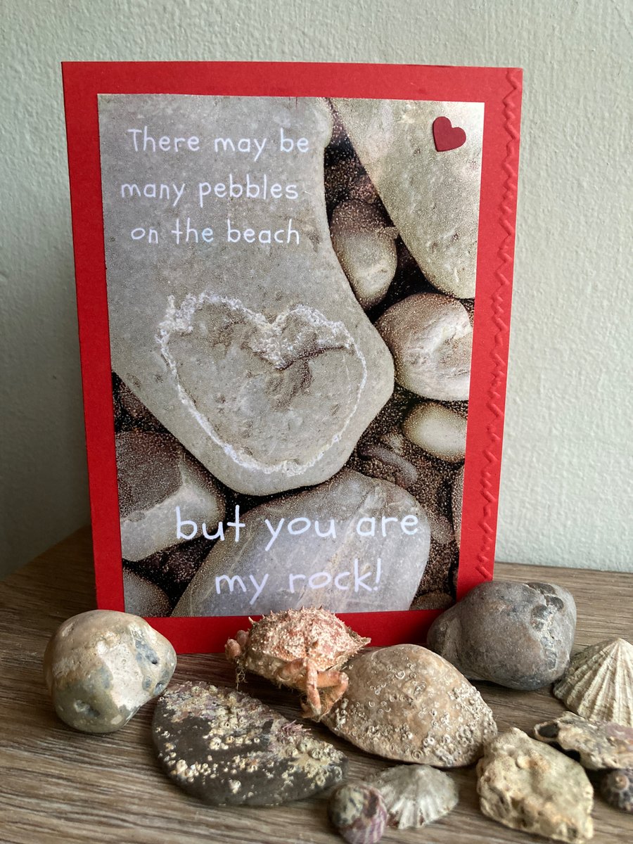 Handmade Card- My Rock