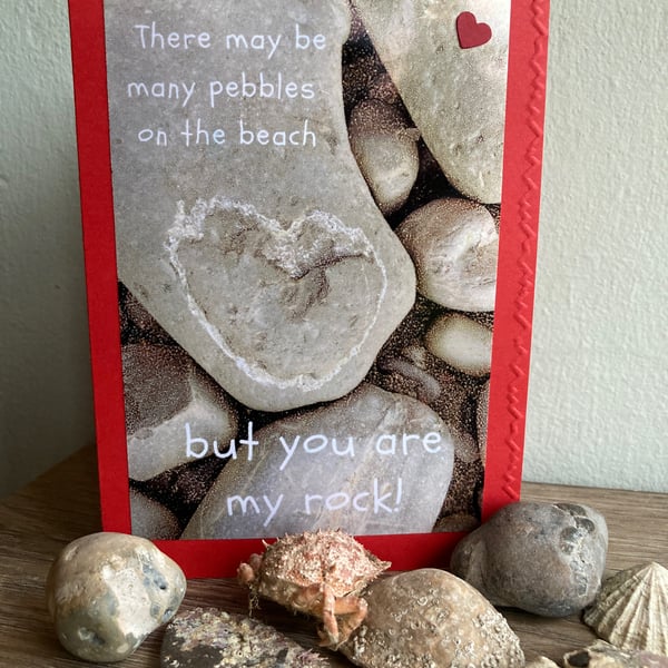Handmade Card- My Rock