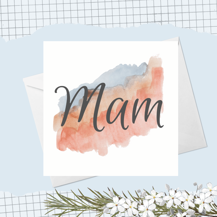 Mam birthday Card, birthday card, Mam Card, Car... - Folksy