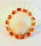 Carnelian Bracelet With Swarovski Crystals - Handmade In Devon - Image 9
