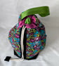Large Cotton Canvas Drawstring Project Bag Zombies - Image 5