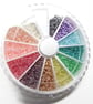 1800 Miyuki Size 11 Pastel Ceylon Seed Beads in a 12 Colour Wheel - Image 3