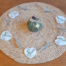 Clay Heart Bunting Soft Green Foliage