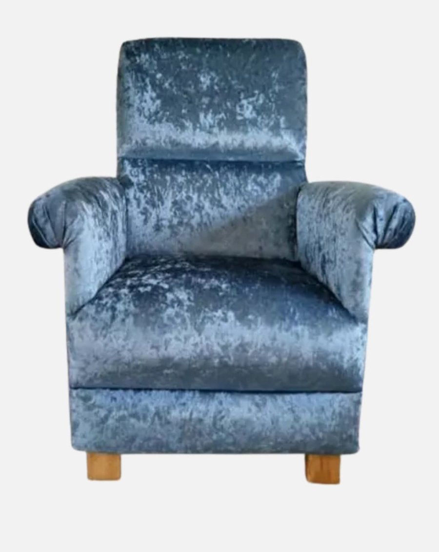 Crushed velvet cheap childrens chair