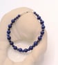 Lapis Lazuli and Sodalite Necklace Bracelet and Earrings Set, Jewellery Set - Image 8