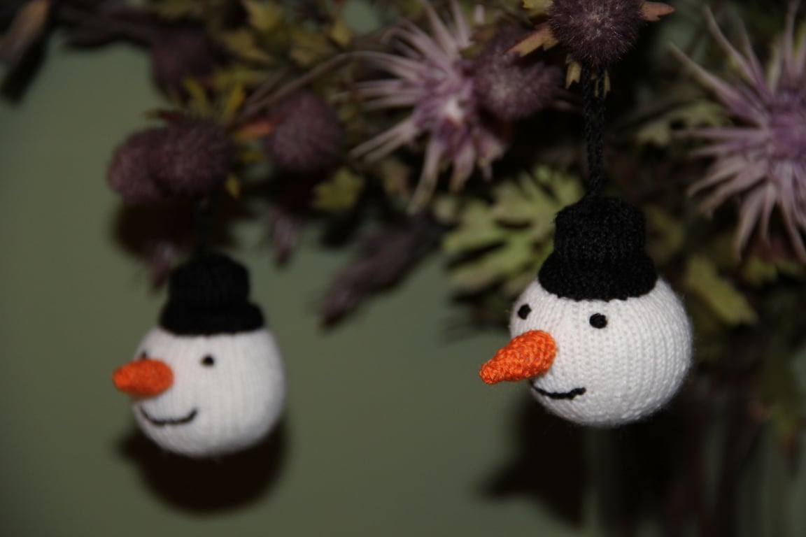 Jolly Snowman Christmas Bauble