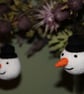 Jolly Snowman Christmas Bauble - Image 1
