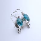 Turquoise dangle earring