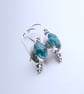 Turquoise dangle earring