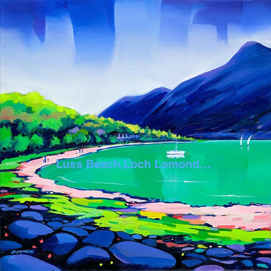 Luss Beach ,  Loch Lomond ( FREE PP UK)