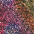 Dotty Swirls, unmounted A4 handmade picture