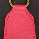 Handcrafted Leather keyfob