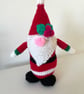 Hand Knitted Santa Gnome