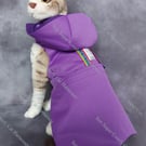 Sox Super Comfy All Seasons Adaptable Cat Harness, Cat Jacket in Plain Purple