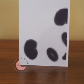 Peeking Panda, Blank Card