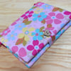 Fabric Covered Notebook- Bold Flowers