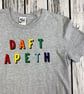 Daft Apeth Adult unisex T-Shirt. Rainbow T-shirt British phrases - Image 4