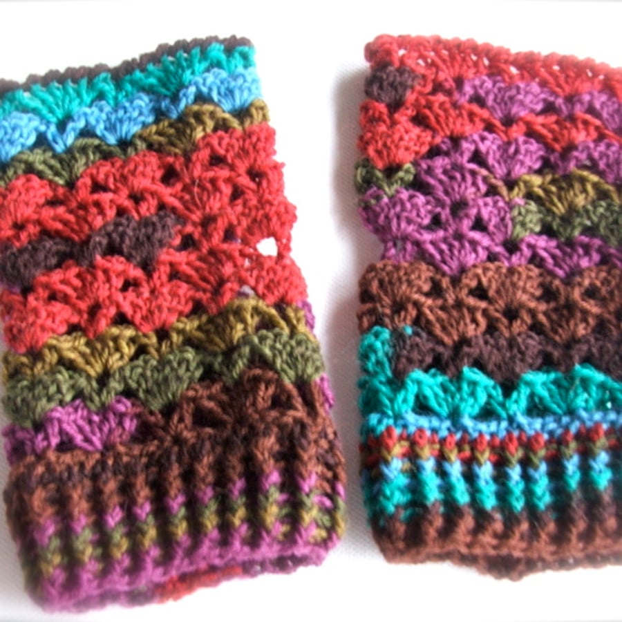 Crochet Wrist - Warmers