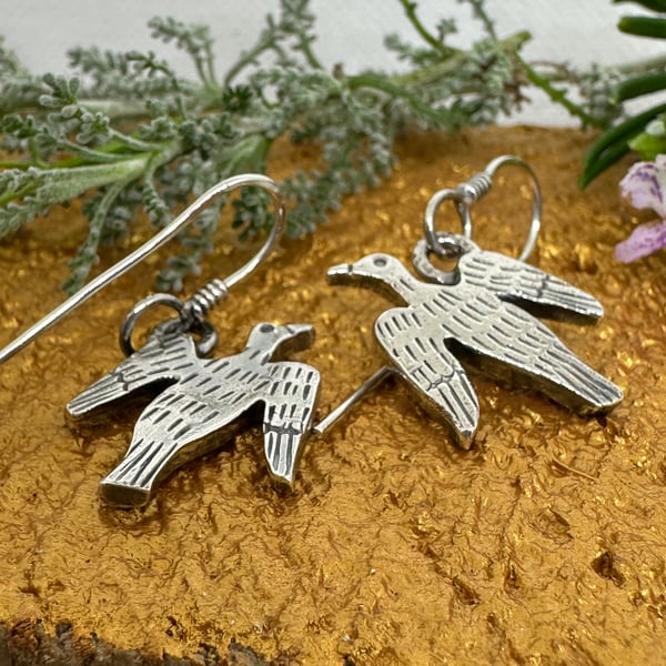 Medieval Bird Earrings