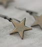 Enamel Star Dangly Earrings - Image 5